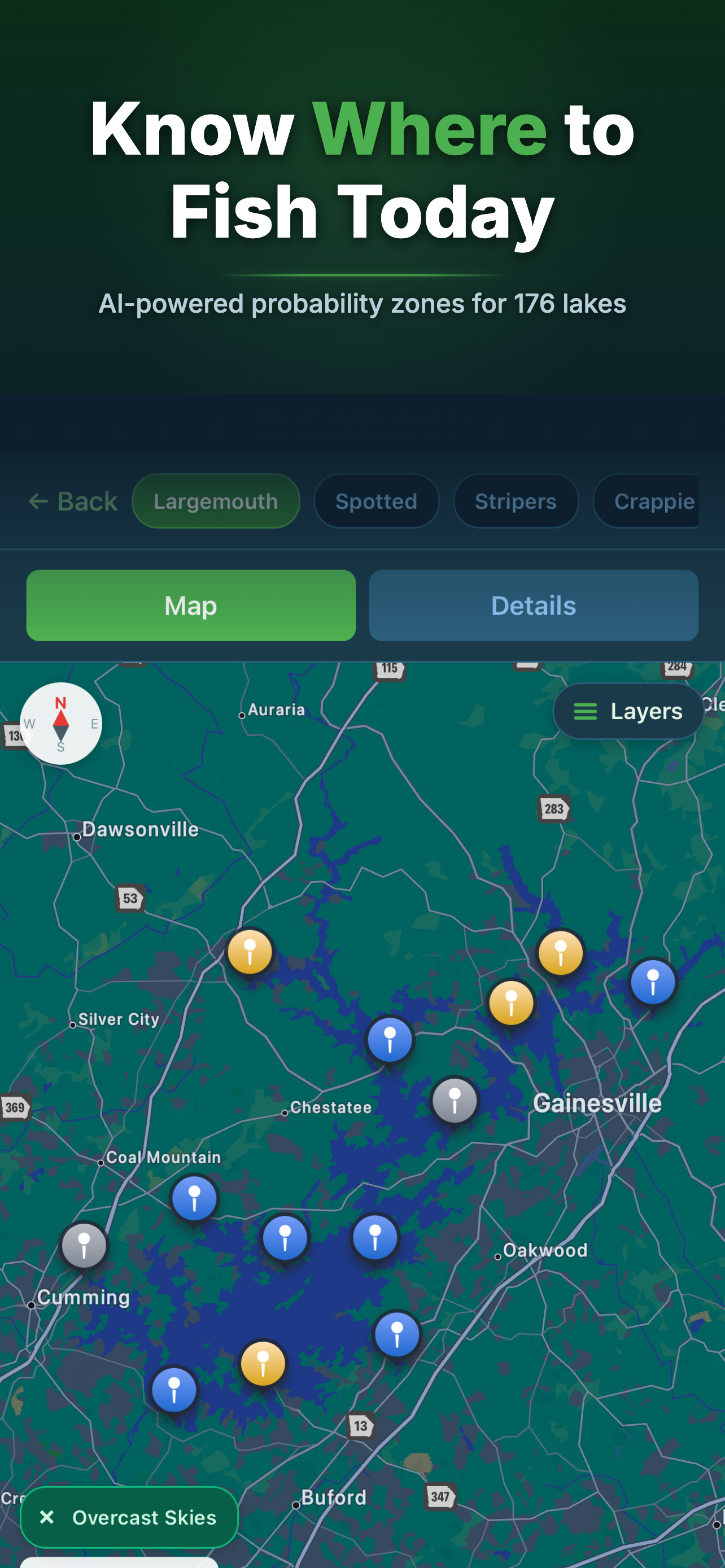 Know Where to Fish Today